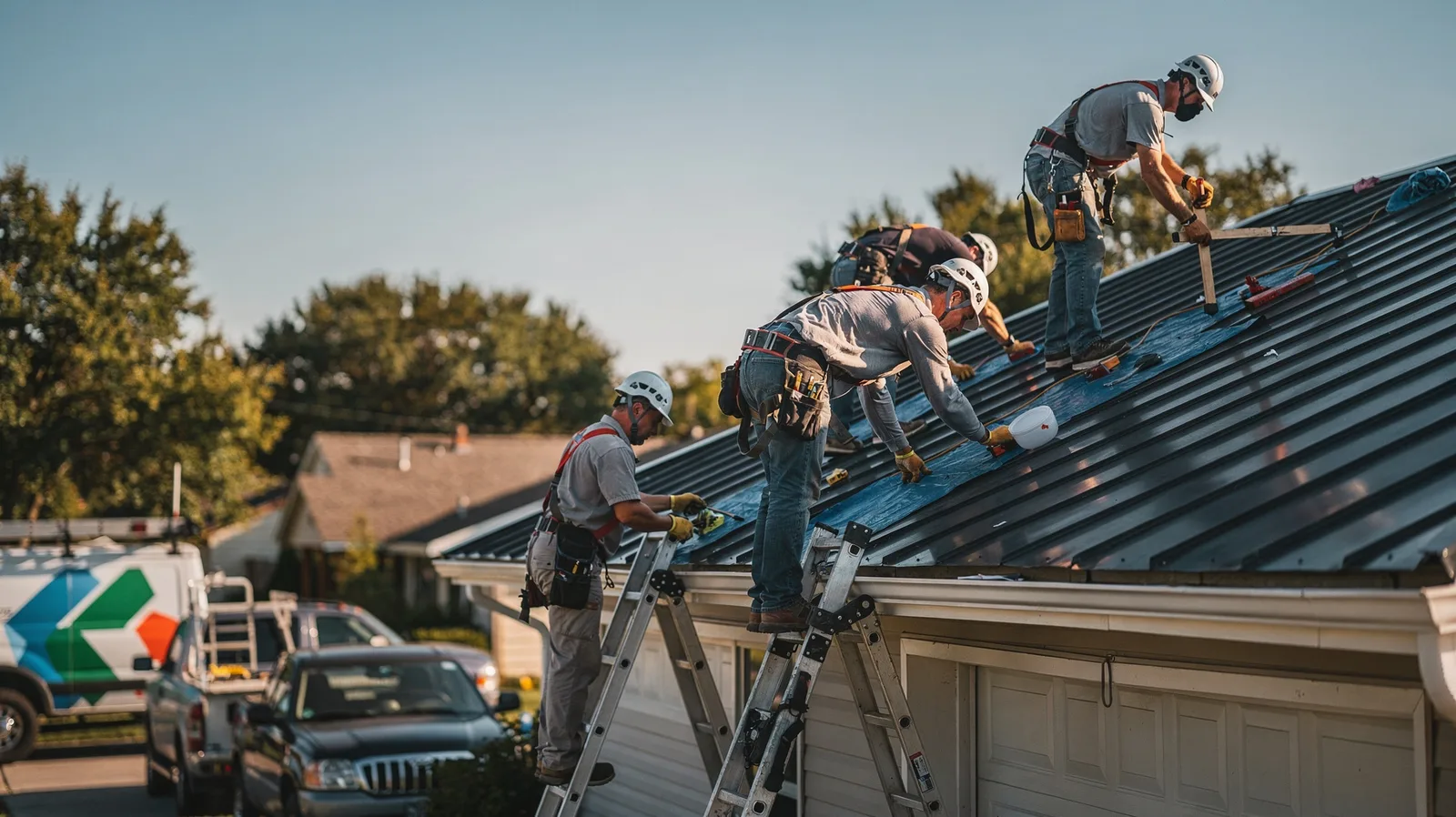 Metal Roof Installation in Oakwood, GA near me